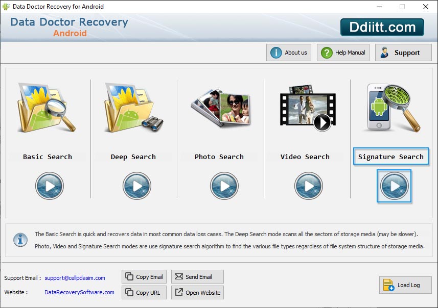 Search to find and restore deleted documents