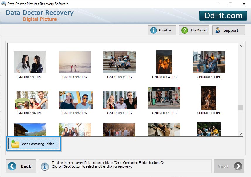 Digital Picture Recovery Software 